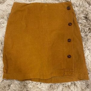Pretty Little Thing Corduroy Mini Skirt